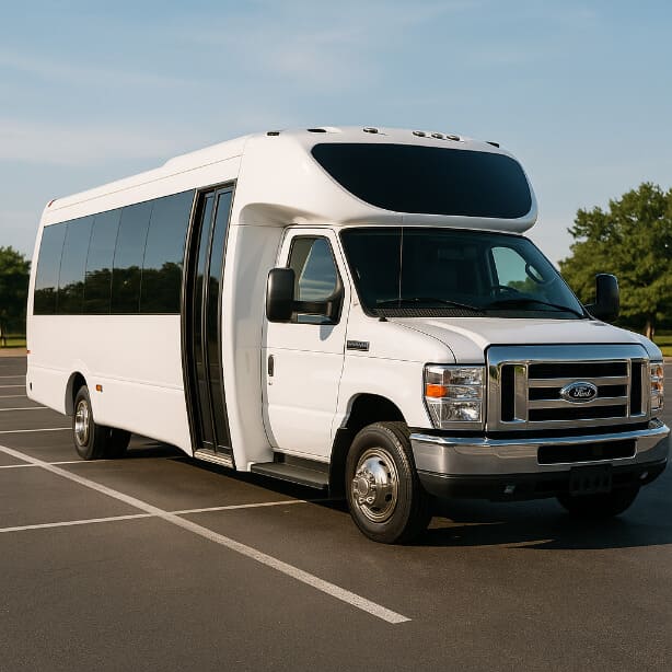 Philadelphia Shuttle Bus Rentals 20 Passenger Shuttle Bus