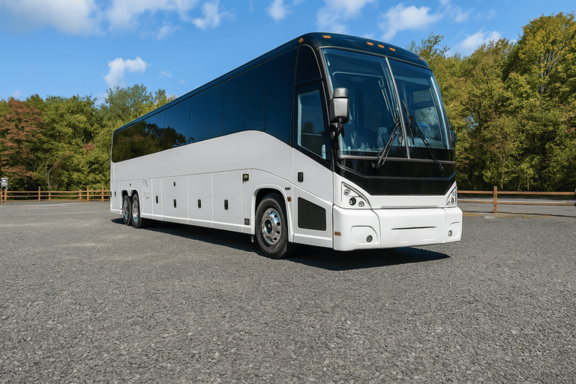Philadelphia Shuttle Bus Rentals 56 Passenger Shuttle Bus