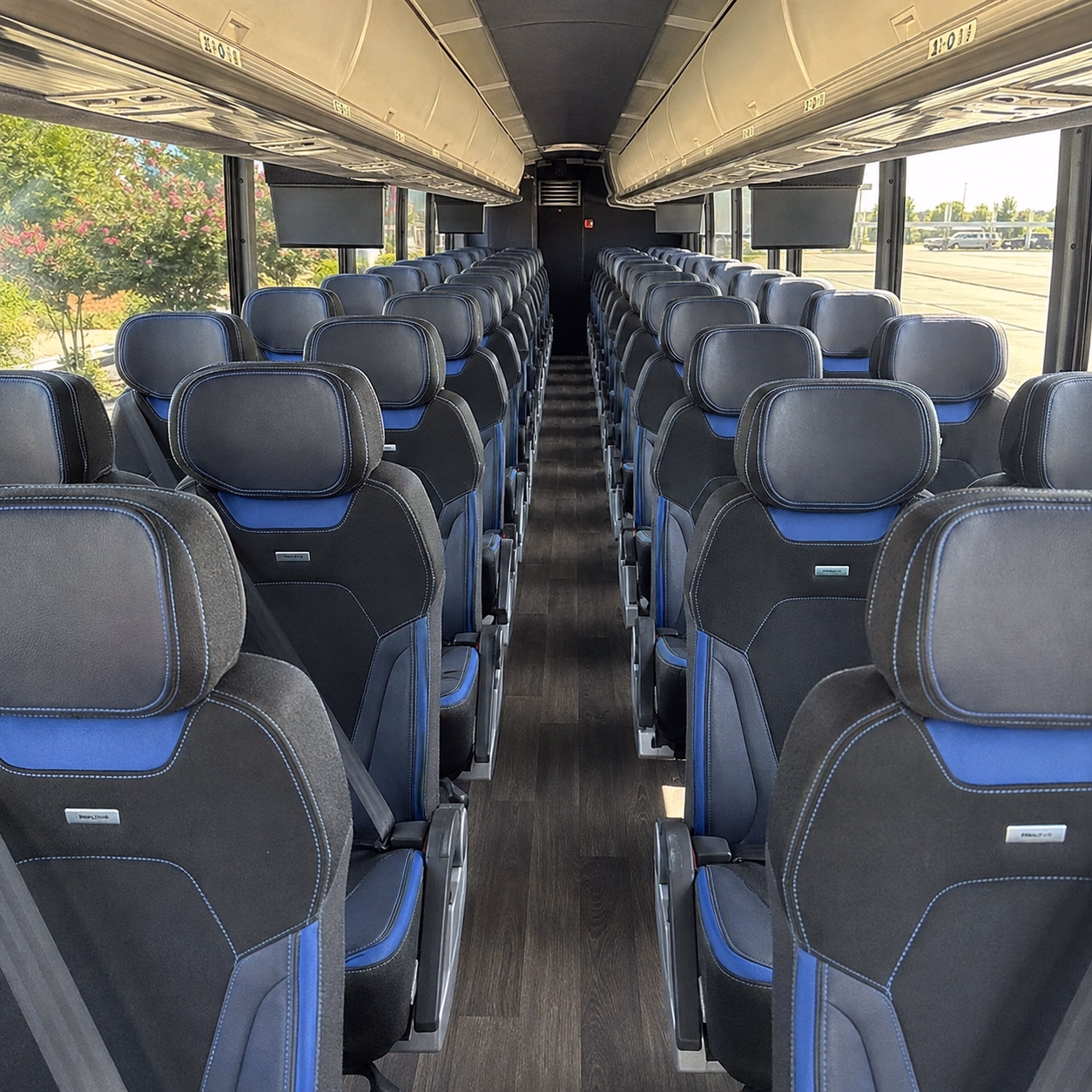 philadelphia charter bus services inside